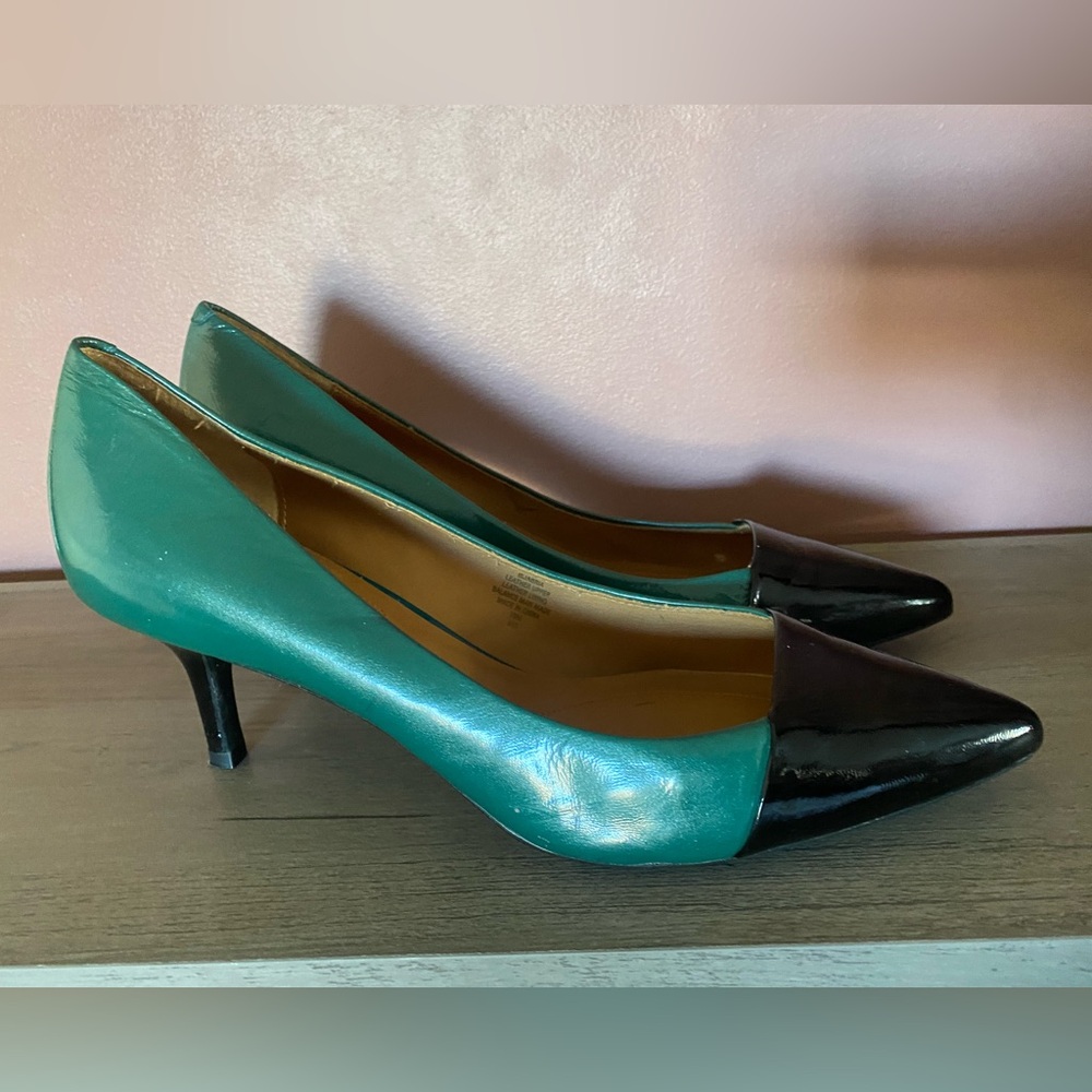 Isaac Mizrahi
Size 10
Teal Green & Black